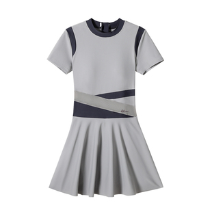 回力泳衣女款保守连体高级感游泳衣2025新款遮肚显瘦大码温泉泳装