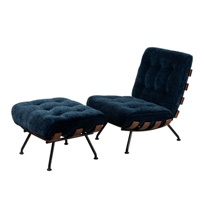 MRLAZY复古单人沙发椅可躺可睡