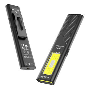 宇穹手电筒LEDC多功能小型便携式迷你可充电激光随身磁吸工作灯