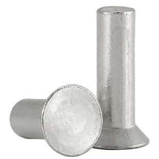 GB869铝沉头铆钉敲击式平锥头实心铆钉M2-M4M5M8*4X5/6/8/12/50