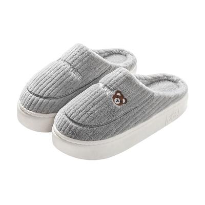 棉拖鞋男士秋冬季室内家居防滑