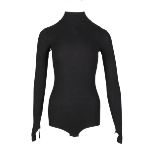 dancebaby拉丁舞服成人女2025新款专用上衣服装练功服长袖体服423