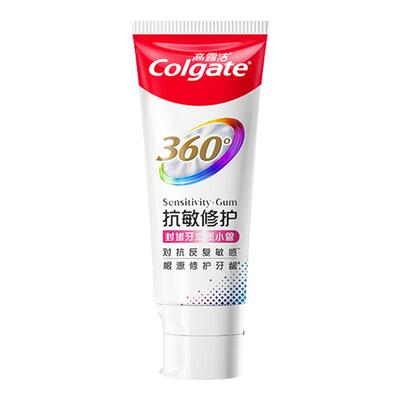 高露洁专研抗敏修护牙膏含氟新生