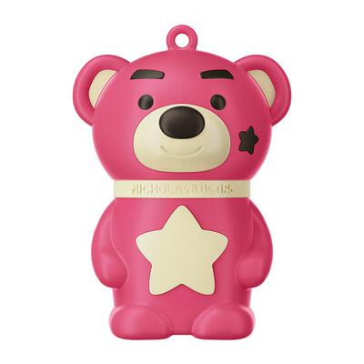 力高芘熊润唇膏滋润保湿