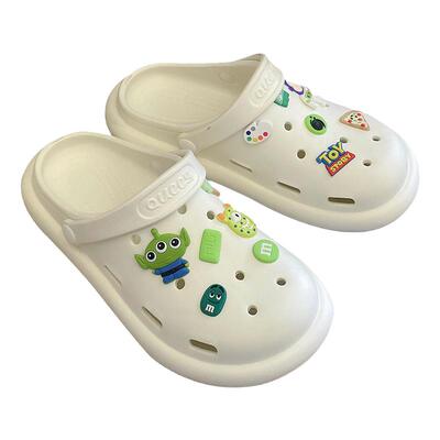 防滑包头厚底踩屎感凉拖女夏天