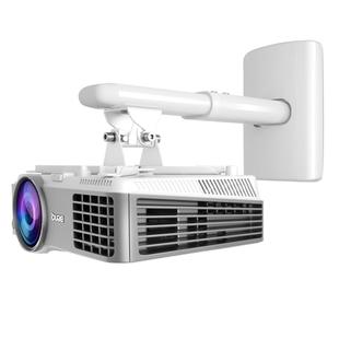 思影LQ投影仪支架家用壁挂吊挂架子适用于爱普生明基索尼松下极米坚果当贝投影机墙上壁托架伸缩悬挂云台吊架