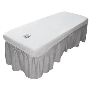 美容院一次性床罩防油无纺布床单防尘带洞专用按摩床带松紧床笠垫