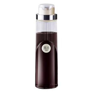 酱油瓶玻璃厨房家用酱油壶不挂油第一名调料分装瓶酱油醋调味瓶小