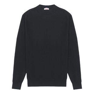 鹿王羊绒衫男100半高领平针纯色基础打底套头针织秋冬热卖新升级