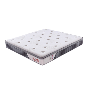 龙凤床垫 静音透气乳胶3D席梦思软硬适中椰棕棕垫弹簧床垫 吉光