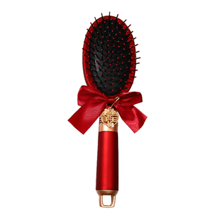 梳子结婚专用红色气垫梳一对女方陪嫁物品新娘喜梳子婚庆用品大全