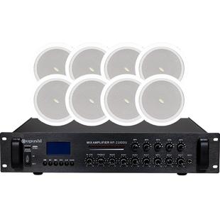 Hivi/惠威 TD202吸顶喇叭吊顶天花音响店铺音箱蓝牙背景音乐系统