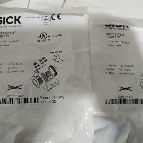 【请询价】全新原装SICK西克光电传感器MHT15-P3347，102