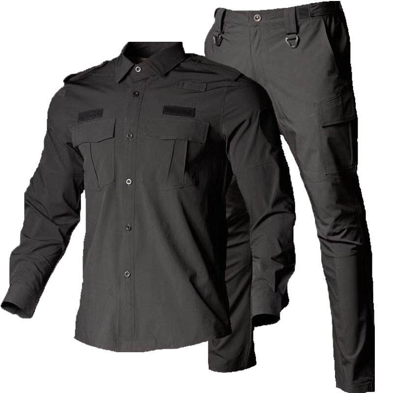 正版现货朗森凯教官服应急救援速干训练抢险野战作训服工作安保服