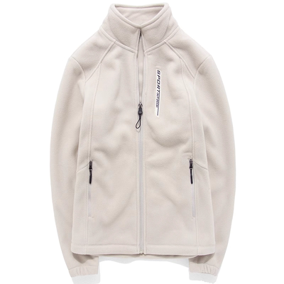 秋冬户外上衣保暖立领摇粒绒