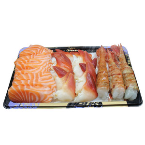 冰鲜三文鱼刺身拼盘鱼生北极贝甜虾牡丹虾生鲜日料非冷冻即食海鲜