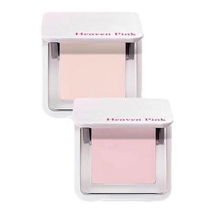 heavenpink高光膏霜面部提亮面部修容一体盘水光哑光c01腮红女