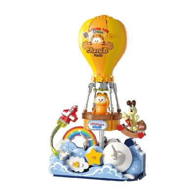 费米加菲猫环游世界拼装积木