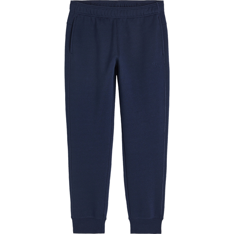 HM男装运动长裤秋季跑步舒适锥形修身抽绳慢跑裤1199781