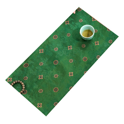 香云纱双面茶垫隔热茶道古朴桌旗