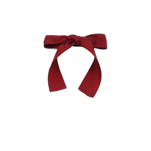 Ellazhong简约蝴蝶结文艺发绳头绳甜美顶夹可爱清新发饰头饰韩国