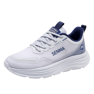 森马运动鞋男款夏季新款软底减震网面透气防臭时尚情侣休闲跑步鞋