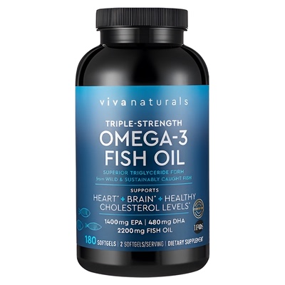 viva鱼油含DPA高纯度180粒