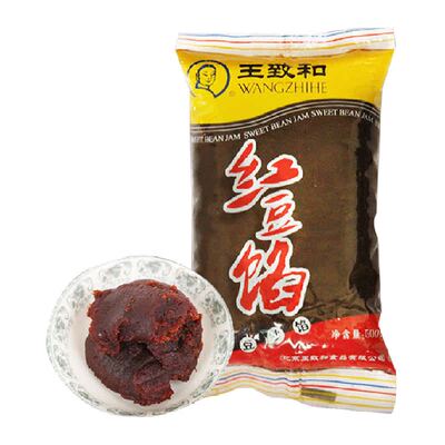 王致和红豆馅一料多用500g