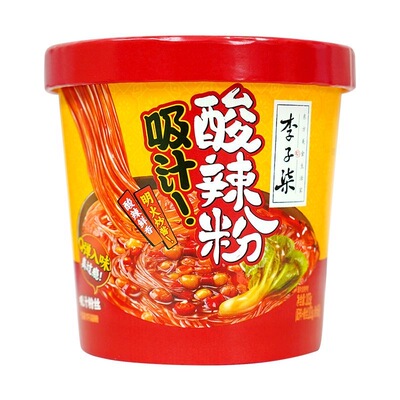 李子柒酸辣粉103g桶免煮冲泡方便
