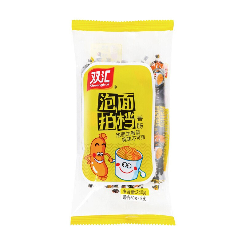 双汇泡面拍档即食火腿肠240g