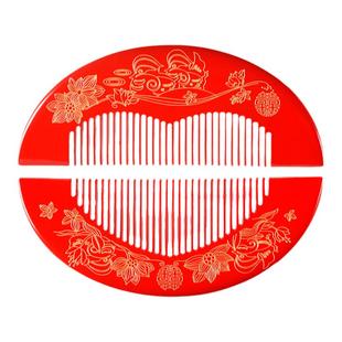 谭木匠礼盒喜结连理婚礼结婚庆梳新婚礼物按摩经络梳对梳女士用