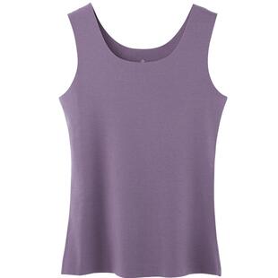 稻草人保暖背心女秋冬德绒蓄发热无痕内衣上衣加绒磨毛内穿含蚕丝