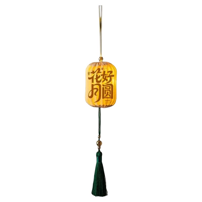 中秋国庆古风小灯笼挂饰新中式竹纹流苏商场门店景区节日氛围布置