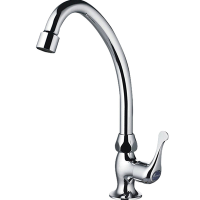 360度旋九牧单冷厨房菜盆水龙头