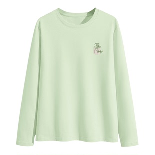 都市丽人打底衫女春季2026年新款国风女装内搭可外穿纯棉长袖t恤Y