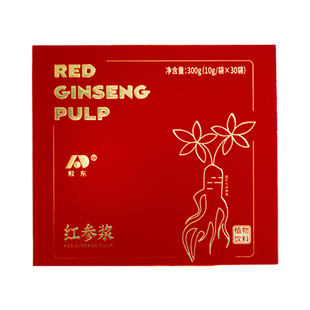 【年货优选 咨询领券】敖东红参饮红参原浆浓缩液礼盒滋补正品官