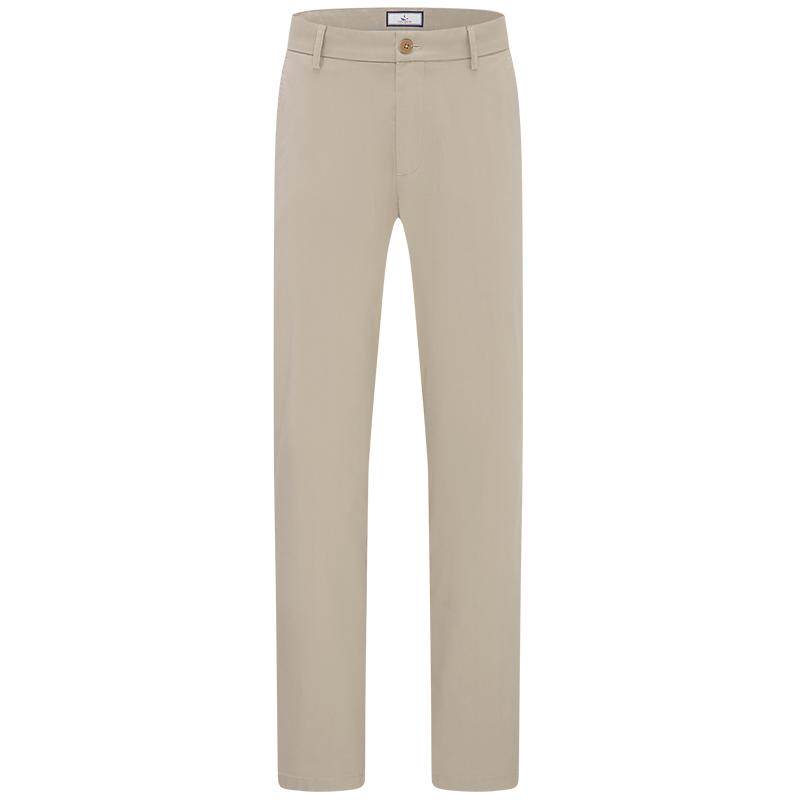 [DP免烫]Navigare小帆船卡其色轻薄休闲裤男夏季新款通勤直筒裤子