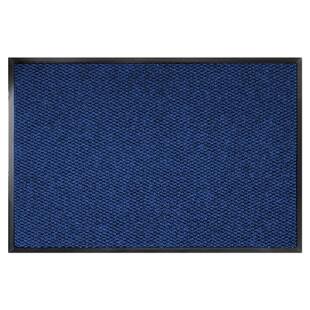 蓝色入户门加厚地垫门外脚垫室外家用深蓝色地毯户外门口防滑门垫
