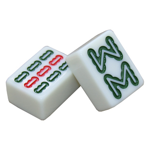 精品玉白家用手搓麻将牌一级大号中号广东四川手搓玉色麻将送桌布