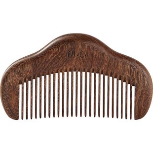 初心云朵按摩梳头部经络梳檀木梳子女士顺发梳按摩头皮经络多功能