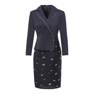 靓诺西装连衣裙110-200斤可穿