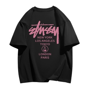 NASA联名潮牌简约重磅纯棉短袖T恤男女款夏季休闲宽松百搭五分袖