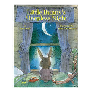 【预售】小兔子的不眠夜 Little Bunny‘s Sleepless Night  英文原版进口外版图书