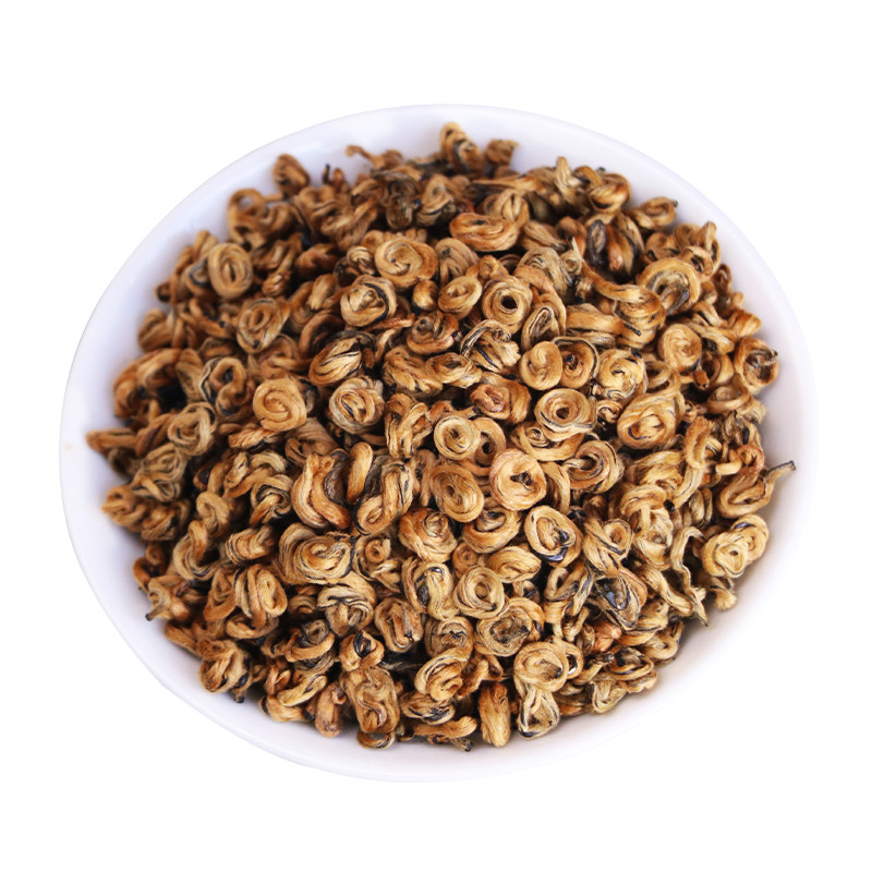 滇红茶特级凤庆金螺红茶新茶春茶