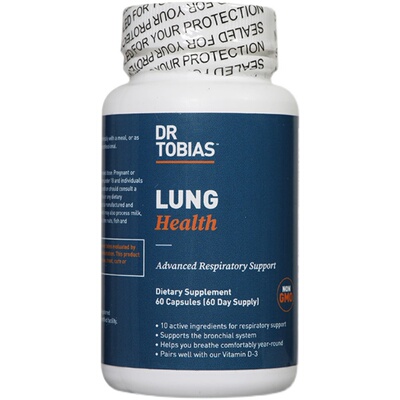 Dr.Tobias肺部健康胶囊60粒
