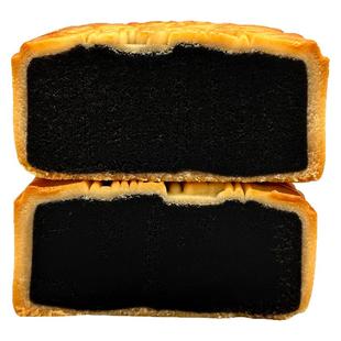 广州纯黑豆沙月饼蛋黄莲蓉散装广东广式传统酒家老式中秋整箱批发