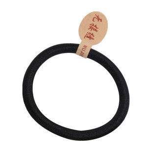 黑色扎头发橡皮筋发圈女绑头发高弹力耐用粗像皮筋皮套扎马尾头绳