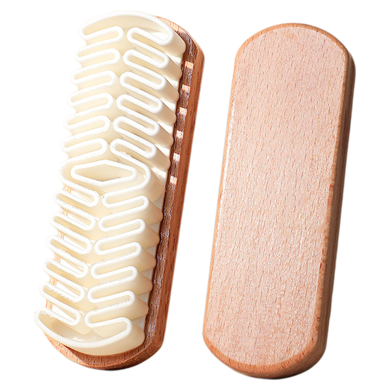 麂皮鞋刷翻毛皮勃肯鞋专用刷子鹿皮绒软毛擦鞋专用洗鞋刷清洁鞋子