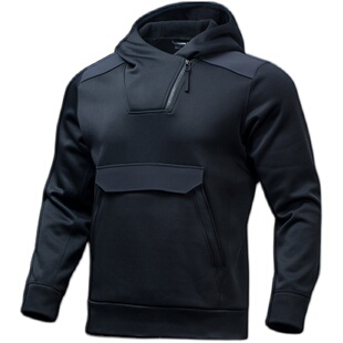 龙牙天权机能卫衣男秋冬男士修身连帽拉链男装休闲潮流外套