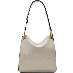 大号报童包COCCINELLE可奇奈尔VANESSA单肩斜挎牛皮软皮大容量包